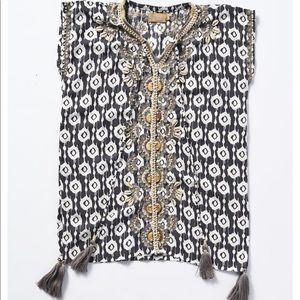 Kids New Ikat Short Kaftan